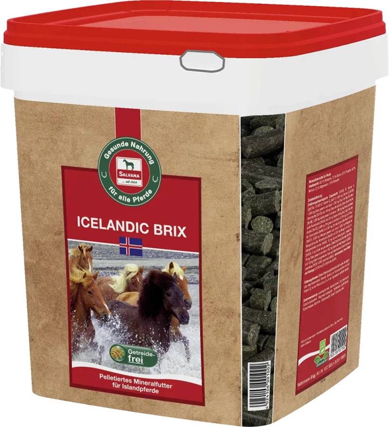 Salvana Icelandic Brix Mineralfutter 8kg Mit erhöhtem Schwefelgehalt Salvana Icelandic Brix Mineralfutter 8kg Mit erhöhtem Schwefelgehalt von Salvana