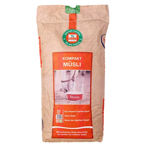 Salvana Kompakt Müsli 20kg Top Müsli ohne Hafer Salvana Kompakt Müsli 20kg Top Müsli ohne Hafer von Salvana
