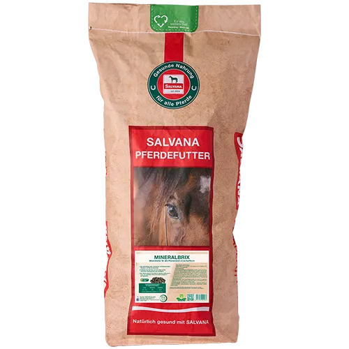 Salvana Mineralbrix 25kg Mineralfutter in Leckerliform! von Salvana