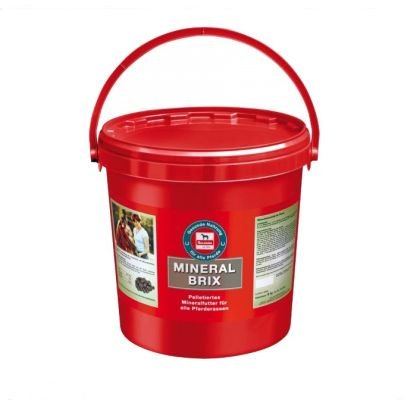 Salvana Mineralbrix 8 kg für Pferde - Kräuter Pellets - Knochengesundheit, Leistung - Trocken aufbewahren Salvana Mineralbrix 8 kg für Pferde - Kräuter Pellets - Knochengesundheit, Leistung - Trocken aufbewahren von Salvana