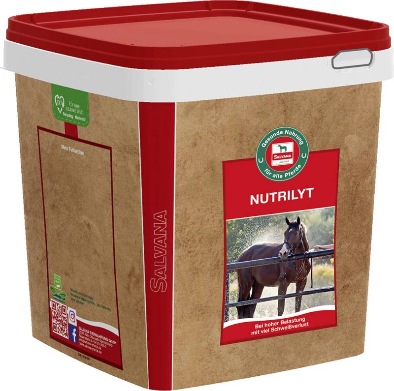 Salvana Nutrilyt 4kg Mineralfutter mit wertvollen Elektrolyten Salvana Nutrilyt 4kg Mineralfutter mit wertvollen Elektrolyten von Salvana