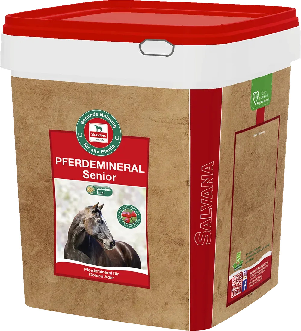 Salvana Pferdemineral Senior 8kg Getreidefreies Mineralfutter Salvana Pferdemineral Senior 8kg Getreidefreies Mineralfutter von Salvana