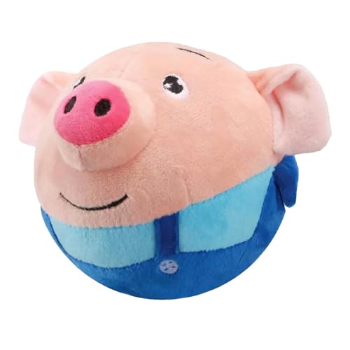 Hundespielzeug mit Schweinchen, aktives bewegliches Haustier-Plüschspielzeug, interaktives Hundespielzeug, elektronischer Plüsch-Hüpfball für Hunde und Katzen, Cartoon-Schwein, beweglicher Hundeball Hundespielzeug mit Schweinchen, aktives bewegliches Haustier-Plüschspielzeug, interaktives Hundespielzeug, elektronischer Plüsch-Hüpfball für Hunde und Katzen, Cartoon-Schwein, beweglicher Hundeball von Salyeeluly