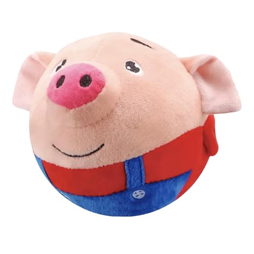 Hundespielzeug mit Schweinchen, aktives bewegliches Haustier-Plüschspielzeug, interaktives Hundespielzeug, elektronischer Plüsch-Hüpfball für Hunde und Katzen, Cartoon-Schwein, beweglicher Hundeball Hundespielzeug mit Schweinchen, aktives bewegliches Haustier-Plüschspielzeug, interaktives Hundespielzeug, elektronischer Plüsch-Hüpfball für Hunde und Katzen, Cartoon-Schwein, beweglicher Hundeball von Salyeeluly