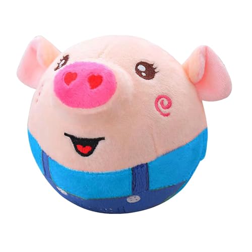 Hundespielzeug mit Schweinchen, aktives bewegliches Haustier-Plüschspielzeug, interaktives Hundespielzeug, elektronischer Plüsch-Hüpfball für Hunde und Katzen, Cartoon-Schwein, beweglicher Hundeball Hundespielzeug mit Schweinchen, aktives bewegliches Haustier-Plüschspielzeug, interaktives Hundespielzeug, elektronischer Plüsch-Hüpfball für Hunde und Katzen, Cartoon-Schwein, beweglicher Hundeball von Salyeeluly