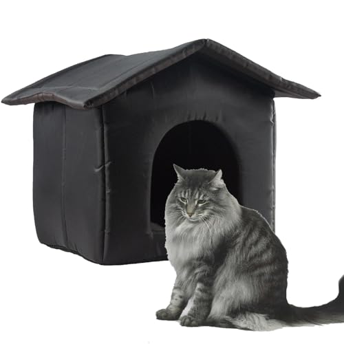 Katzenhaus im Freien | Katzenhaus im Freien | Wasserdichtes Katzenhaus Hundehaus | Haustierhöhle isoliert | Oxford Außen Katzenhaus Katzenhütte Winter Warm | Haustierzelt Bett für Katzen Kleine Hunde Katzenhaus im Freien | Katzenhaus im Freien | Wasserdichtes Katzenhaus Hundehaus | Haustierhöhle isoliert | Oxford Außen Katzenhaus Katzenhütte Winter Warm | Haustierzelt Bett für Katzen Kleine Hunde von Salyeeluly