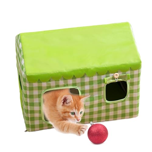 Kühlendes Hundehaus | Wildkatzenhaus,Isolierter geschlossener Unterschlupf für kleine Hunde, Hintertür, Rasen, Garten, Balkon, Terrasse, alle Kühlendes Hundehaus | Wildkatzenhaus,Isolierter geschlossener Unterschlupf für kleine Hunde, Hintertür, Rasen, Garten, Balkon, Terrasse, alle von Salyeeluly