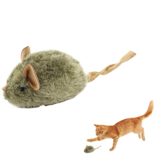 Mäusespielzeuge für Katzen, Mäuse für Katzen - Haustierkätzchen Kauspielzeug | Plüsch realistische niedliche Kätzchen Interaktive Mäuse Katze Kauen Quietschen für Innentiere Mäusespielzeuge für Katzen, Mäuse für Katzen - Haustierkätzchen Kauspielzeug | Plüsch realistische niedliche Kätzchen Interaktive Mäuse Katze Kauen Quietschen für Innentiere von Salyeeluly