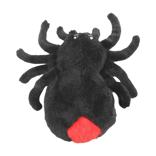 Salyeeluly Kauspielzeug für Katzen, niedliches Plüsch-Cartoon-Spinne, Kätzchen, Kauspielzeug, interaktives Katzenspielzeug, 26 x 21 cm, gefülltes Katzenspielzeug für alle Katzenrassen Salyeeluly Kauspielzeug für Katzen, niedliches Plüsch-Cartoon-Spinne, Kätzchen, Kauspielzeug, interaktives Katzenspielzeug, 26 x 21 cm, gefülltes Katzenspielzeug für alle Katzenrassen von Salyeeluly