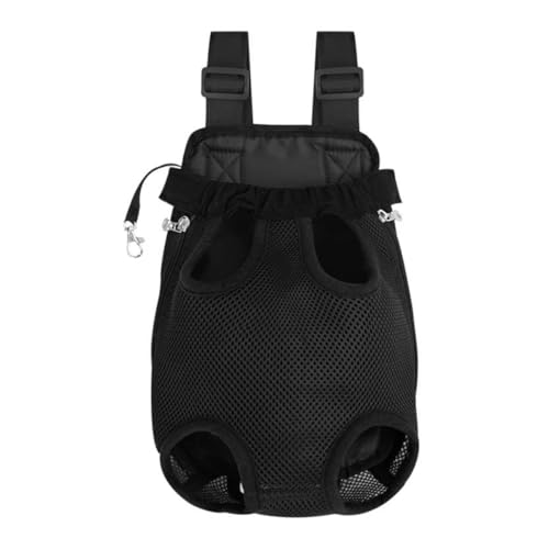 Hundeträger Rucksack, Beine vorne mit dem Hundeträger Rucksack, verstellbarer Brustträger vorne für das Reisen, Freisprecher Rucksack-Beutel mit Schwanzloch für Hunde Welpen im Freien Wanderwanderung von SamHeng