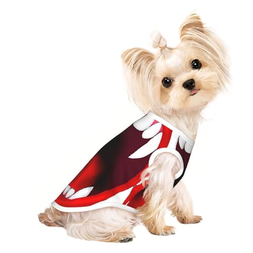 L Pet Atmungsaktives ärmelloses Vampir-T-Shirt mit Fledermausdruck – kleine bis mittelgroße Katzen, Welpen, Yorkie, Dackel, Französische Bulldogge L Pet Atmungsaktives ärmelloses Vampir-T-Shirt mit Fledermausdruck – kleine bis mittelgroße Katzen, Welpen, Yorkie, Dackel, Französische Bulldogge von SamLng