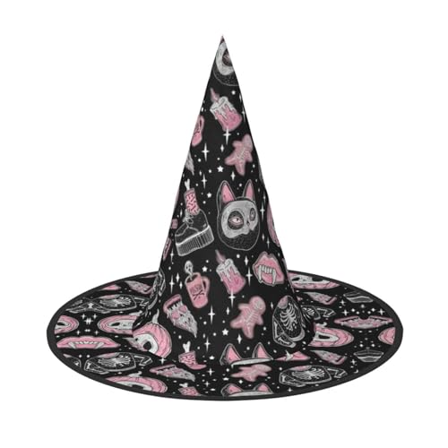 SamLng Halloween Kürbis Katze Erwachsene Halloween Hut - Vielseitiger Hexenhut Kostüm Zubehör für Partys, Maskerade, Cosplay & Dekorationen SamLng Halloween Kürbis Katze Erwachsene Halloween Hut - Vielseitiger Hexenhut Kostüm Zubehör für Partys, Maskerade, Cosplay & Dekorationen von SamLng