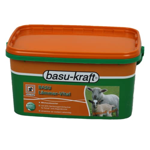 Sambrina Milchaustauscher für Schaflämmer und Ziegenlämmer 3 kg - mit 50% Magermilchpulver - Lämmer-Vital ab zweitem Lebenstag Sambrina Milchaustauscher für Schaflämmer und Ziegenlämmer 3 kg - mit 50% Magermilchpulver - Lämmer-Vital ab zweitem Lebenstag von Sambrina