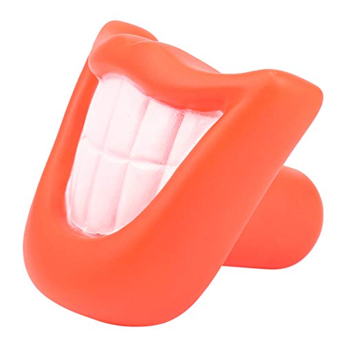 SameeHome Lustiger Hundewelpe Kaut Ton Quietschendes Kichern GroßEs LäCheln und ZäHne Spielen Spielzeug Rot SameeHome Lustiger Hundewelpe Kaut Ton Quietschendes Kichern GroßEs LäCheln und ZäHne Spielen Spielzeug Rot von SameeHome