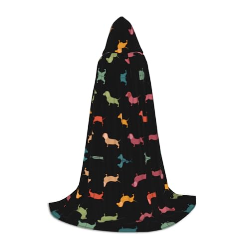 Samlng Niedlicher Dackel-Umhang mit Kapuze – ideal für Jedi-, Zauberer- und Magier-Mottopartys, Maskeraden, Halloween, Ostern, Karneval Samlng Niedlicher Dackel-Umhang mit Kapuze – ideal für Jedi-, Zauberer- und Magier-Mottopartys, Maskeraden, Halloween, Ostern, Karneval von SamLng