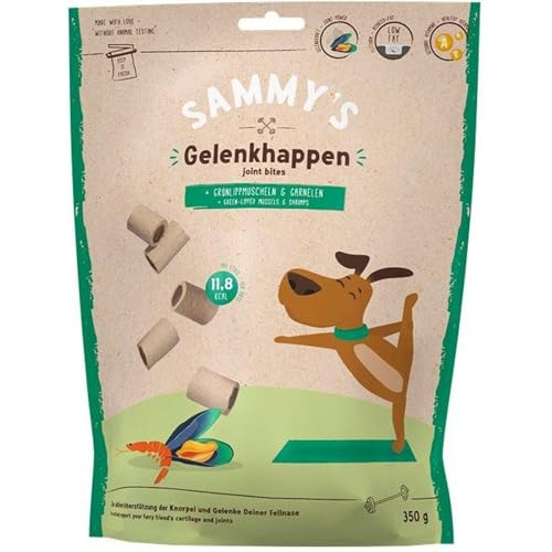 Sammy´s Gelenkhappen | Funktionssnack für Hunde | Zur aktiven Unterstützung der Knorpel und Gelenke | 1 x 350 g von bosch TIERNAHRUNG