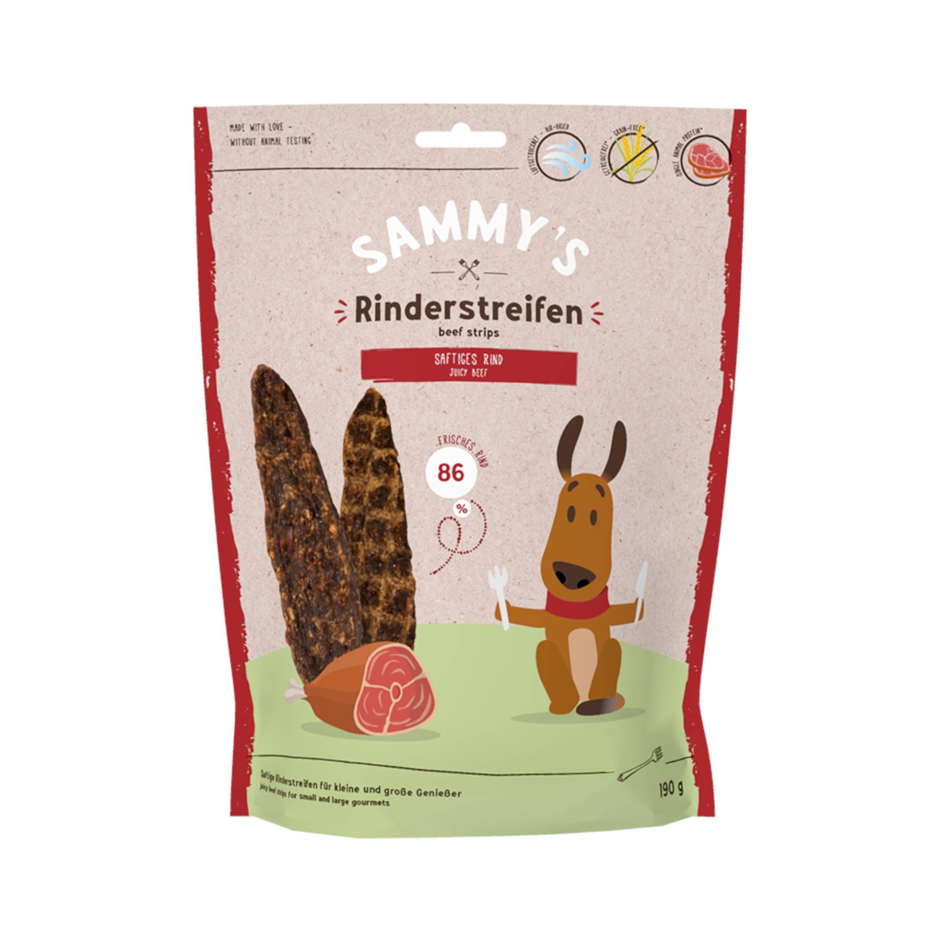 Sammy's Rinderstreifen - 190 g von Sammy's