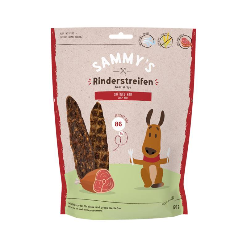 Sammy's Rinderstreifen - 190 g Sammy's Rinderstreifen - 190 g von Sammy's