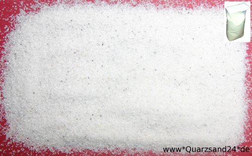 Samore 25 KG Aquariumsand 0,2-0,5 mm naturweiß Aquariensand Bodengrund hochrein für Fischzucht Liebhaber Terrarium von Samore