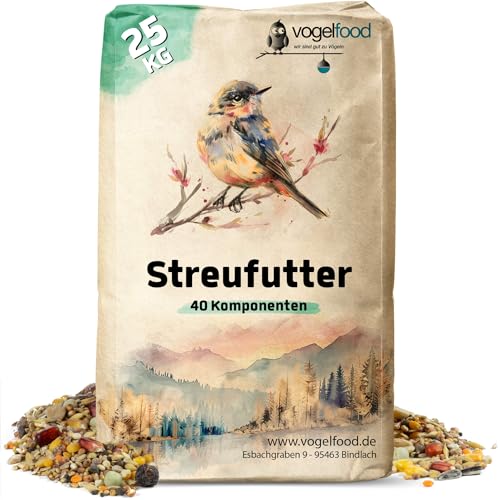 Samore 25 kg Streufutter 40 Zutaten erstklassige Zusammensetzung von vogelfood wir sind gut zu Vögeln