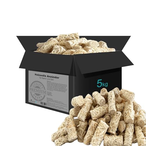 SaMore GmbH 5 kg Öko Kaminanzünder (ca. 400 Stck) Grillanzünder Anzündwolle Holzwolle Anzünder Zündwolle SaMore GmbH 5 kg Öko Kaminanzünder (ca. 400 Stck) Grillanzünder Anzündwolle Holzwolle Anzünder Zündwolle von SaMore GmbH