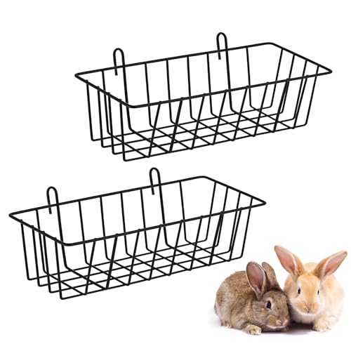 Heuhalter für Kaninchen, Heu-Futterstation für Kaninchen, Metall, zum Aufhängen, Heuhalter, Heuhalter, Haustier-Heu-Futterstation, Haustierkäfig-Zubehör für Chinchillas, Frettchen, Kaninchen, von Samuliy