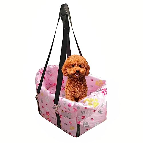 Hund Autositz Für Kleine Hunde Haustier - Hund Booster Sitz - Hund Autositz - Hund Autositz Bett Für Kleine Hunde - Haustier Auto Booster Sitz - Auto Booster Sitz Abnehmbarer Und Waschbarer Hund von Samuliy