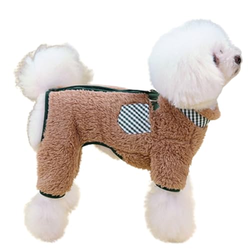 Hundemantel mit Reißverschluss, warme Hundeweste für kaltes Wetter, bequem, warm, vielseitig einsetzbar, für Spaziergänge und Ausflüge Samuliy von Samuliy