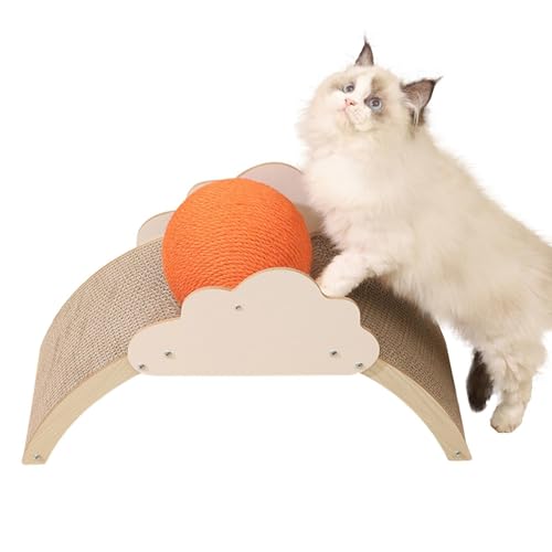 Katzenkratzspielzeug - Katzenkratzspielzeug, Kätzchenspielzeug, Kauspielzeug, Kratzbrücke, verschleißfestes Haustierspielzeug, Katzenkratzspielzeug, Kratzball für interaktives Training Katzenkratzspielzeug - Katzenkratzspielzeug, Kätzchenspielzeug, Kauspielzeug, Kratzbrücke, verschleißfestes Haustierspielzeug, Katzenkratzspielzeug, Kratzball für interaktives Training von Samuliy