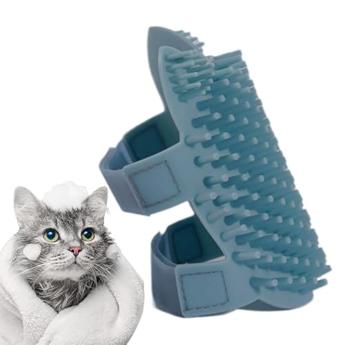 Katzenpflege-Ecke - Eck-Kratzboard für Wohnungskatzen mit Katzenminze - Silikon Haustiermassage Für Natürliches Kratzen Und Möbelschutz von Samuliy