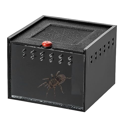 Reptilienbox Container | Schildkrötenlebensraum | -Haustiergehege Schildkröte Transportbehälter Reptilienfütterung Acryl Box für Spinne Einsiedler Krabbe Reptilien Samuliy von Samuliy