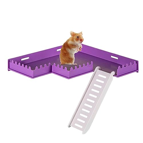 Samuliy Gym Stand Hamster - Lustiger Käfig-Spielplatz mit sicherem PVC | Haustierbedarf Kleintier-Lebensraum für Hamster, Igel, Eichhörnchen, Rennmäuse, Chinchillas, Papageien, Streifenhörnchen Samuliy Gym Stand Hamster - Lustiger Käfig-Spielplatz mit sicherem PVC | Haustierbedarf Kleintier-Lebensraum für Hamster, Igel, Eichhörnchen, Rennmäuse, Chinchillas, Papageien, Streifenhörnchen von Samuliy