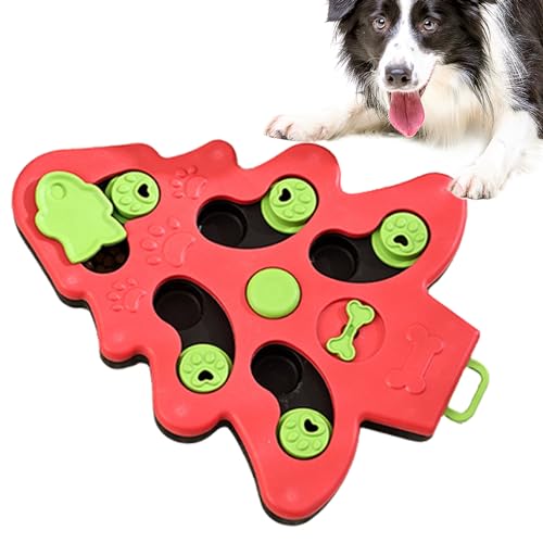Samuliy Hundenäpfe für langsames Fressen, lustiger, interaktiver Futternapf – Entwicklungsspielzeug für Kätzchen, Welpen und Hunde von Samuliy