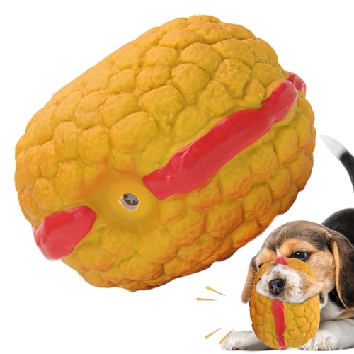Samuliy Hundespielzeug, quietschend, Zahnreinigung, Welpenspielzeug, Cremebrot, Brotstäbchen, Hundespielzeug für kleine, mittelgroße und große Rassen, keine Füllung, interaktives Hundespielzeug Samuliy Hundespielzeug, quietschend, Zahnreinigung, Welpenspielzeug, Cremebrot, Brotstäbchen, Hundespielzeug für kleine, mittelgroße und große Rassen, keine Füllung, interaktives Hundespielzeug von Samuliy