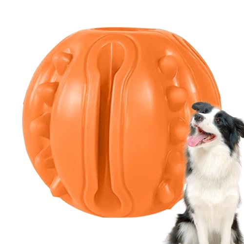 Samuliy Hundespielzeug für langsames Fressen – Kauspielzeug, Ball, Futterspender, bissfestes Kauspielzeug für mittelgroße und große Hunde Samuliy Hundespielzeug für langsames Fressen – Kauspielzeug, Ball, Futterspender, bissfestes Kauspielzeug für mittelgroße und große Hunde von Samuliy