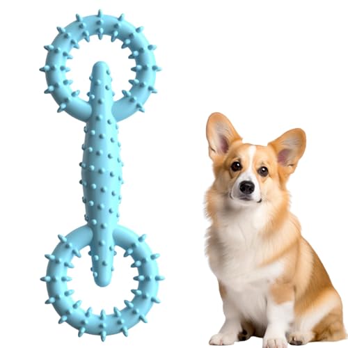 Samuliy Kauspielzeug für Hunde, robustes Kauspielzeug für Hunde, interaktives Zahnreinigungsspielzeug für Hunde, Langeweile, Linderung und Training, Ziehring, Kauspielzeug für Haustiere Samuliy Kauspielzeug für Hunde, robustes Kauspielzeug für Hunde, interaktives Zahnreinigungsspielzeug für Hunde, Langeweile, Linderung und Training, Ziehring, Kauspielzeug für Haustiere von Samuliy