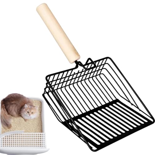 Samuliy Kitten Metal Scooper, Schaufelschaufel für kleine Haustiere - Tragbare Kotsiebung | Rutschfester und abriebfester Kitten Pooper Lifter Katzenstreuschaufel Samuliy Kitten Metal Scooper, Schaufelschaufel für kleine Haustiere - Tragbare Kotsiebung | Rutschfester und abriebfester Kitten Pooper Lifter Katzenstreuschaufel von Samuliy