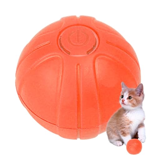 Samuliy Rollball für Hunde, Haustier-Hüpfball – Elektrischer interaktiver Rollball für Hunde, Katzen, hüpfender beschäftigter Ball für kleine und große Haustiere Samuliy Rollball für Hunde, Haustier-Hüpfball – Elektrischer interaktiver Rollball für Hunde, Katzen, hüpfender beschäftigter Ball für kleine und große Haustiere von Samuliy