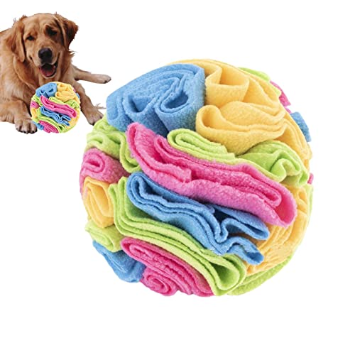 Samuliy Schnüffelball für Hunde – Schnüffelball für Haustiere | Hundespielzeug Schnüffelball interaktiver Leckerliball und langsames Füttern – Hundeanreicherungsspielzeug Plüsch-Schnüffelspielzeug für Samuliy Schnüffelball für Hunde – Schnüffelball für Haustiere | Hundespielzeug Schnüffelball interaktiver Leckerliball und langsames Füttern – Hundeanreicherungsspielzeug Plüsch-Schnüffelspielzeug für von Samuliy
