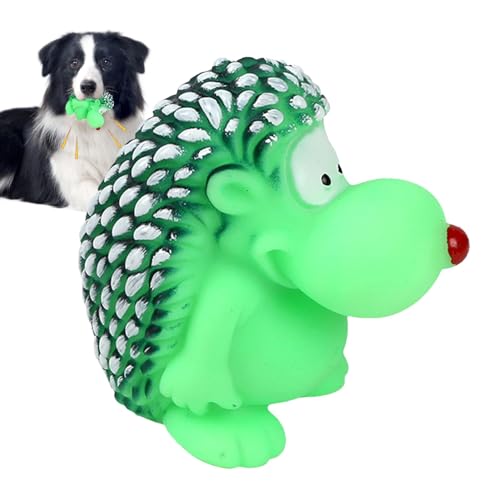Samuliy Tough Chew Igel-Hundespielzeug, interaktives Kauspielzeug für Welpen, robustes Kauspielzeug für Hunde, interaktives Beißtraining, Spielzeug für Hunde, Welpen, aggressive Kauer von Samuliy