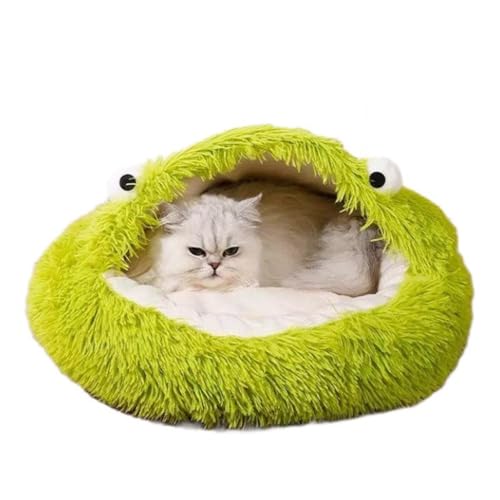 Samuliy Warmes Katzenbett für den Winter, warmes Katzenbett für den Winter, weiches Kätzchenbett, warmes Katzenbett für den Winter, Plüsch-Höhle für kleine Hunde, kleine Hunde Samuliy Warmes Katzenbett für den Winter, warmes Katzenbett für den Winter, weiches Kätzchenbett, warmes Katzenbett für den Winter, Plüsch-Höhle für kleine Hunde, kleine Hunde von Samuliy