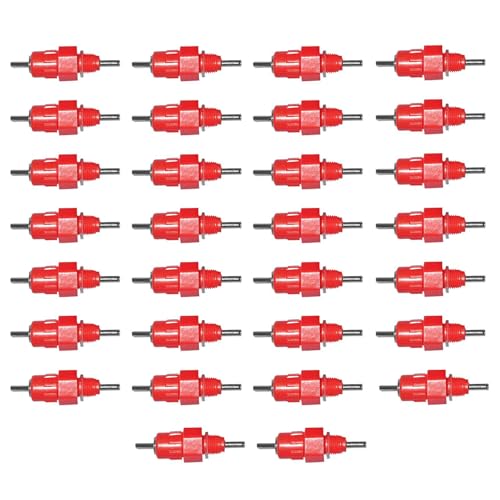 Trinknippel Für Hühnerstall - Hühner Tränkendüse - 30X Edelstahl Trinksystem Für Hühner Nutztiere Pferdestall Kaninchenstall Ziegenhaltung Innenbereich Außenbereich Trinknippel Für Hühnerstall - Hühner Tränkendüse - 30X Edelstahl Trinksystem Für Hühner Nutztiere Pferdestall Kaninchenstall Ziegenhaltung Innenbereich Außenbereich von Samuliy