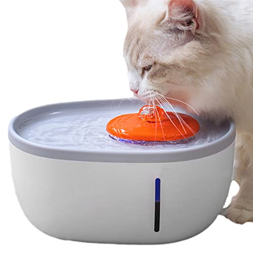Wasserspender für Katzen, langlebig, super leise mit Filter, Trinkbrunnen leicht zu reinigen, für erwachsene Katzen und Hunde Samuliy von Samuliy