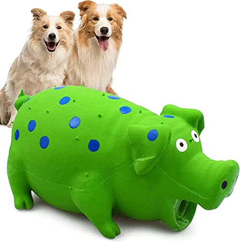 Samyuktha Kauspielzeug für Haustiere, Gummi, quietschendes Schweinchen, Latex-Quietschspielzeug, flexibles Schweinchen, Hundespielzeug, lustiges Kauspielzeug, interaktives Zahnspielzeug für Hunde, Samyuktha Kauspielzeug für Haustiere, Gummi, quietschendes Schweinchen, Latex-Quietschspielzeug, flexibles Schweinchen, Hundespielzeug, lustiges Kauspielzeug, interaktives Zahnspielzeug für Hunde, von Samyuktha