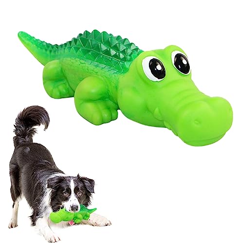 Samyuktha Langlebiges, interaktives Hunde-Krokodil-Spielzeug mit integriertem Quietscher zum Zerren, Apportieren und Reinigen der Zähne, geeignet für Hunde, hält Hunde glücklich (zufällige Farbe) Samyuktha Langlebiges, interaktives Hunde-Krokodil-Spielzeug mit integriertem Quietscher zum Zerren, Apportieren und Reinigen der Zähne, geeignet für Hunde, hält Hunde glücklich (zufällige Farbe) von Samyuktha