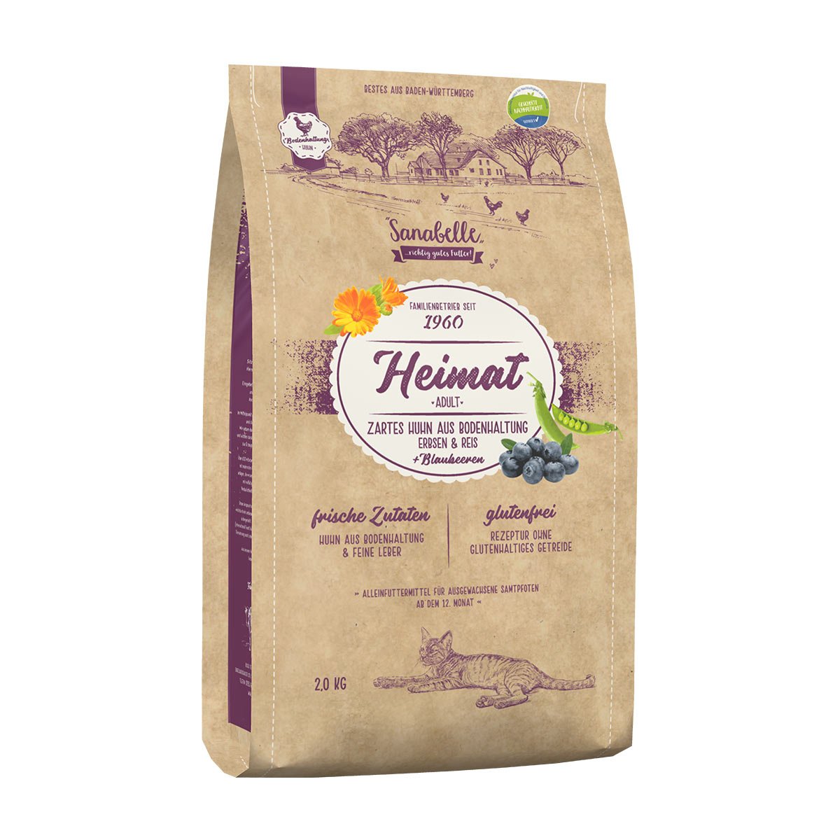 Sanabelle Heimat Adult Huhn 2kg von Sanabelle Heimat