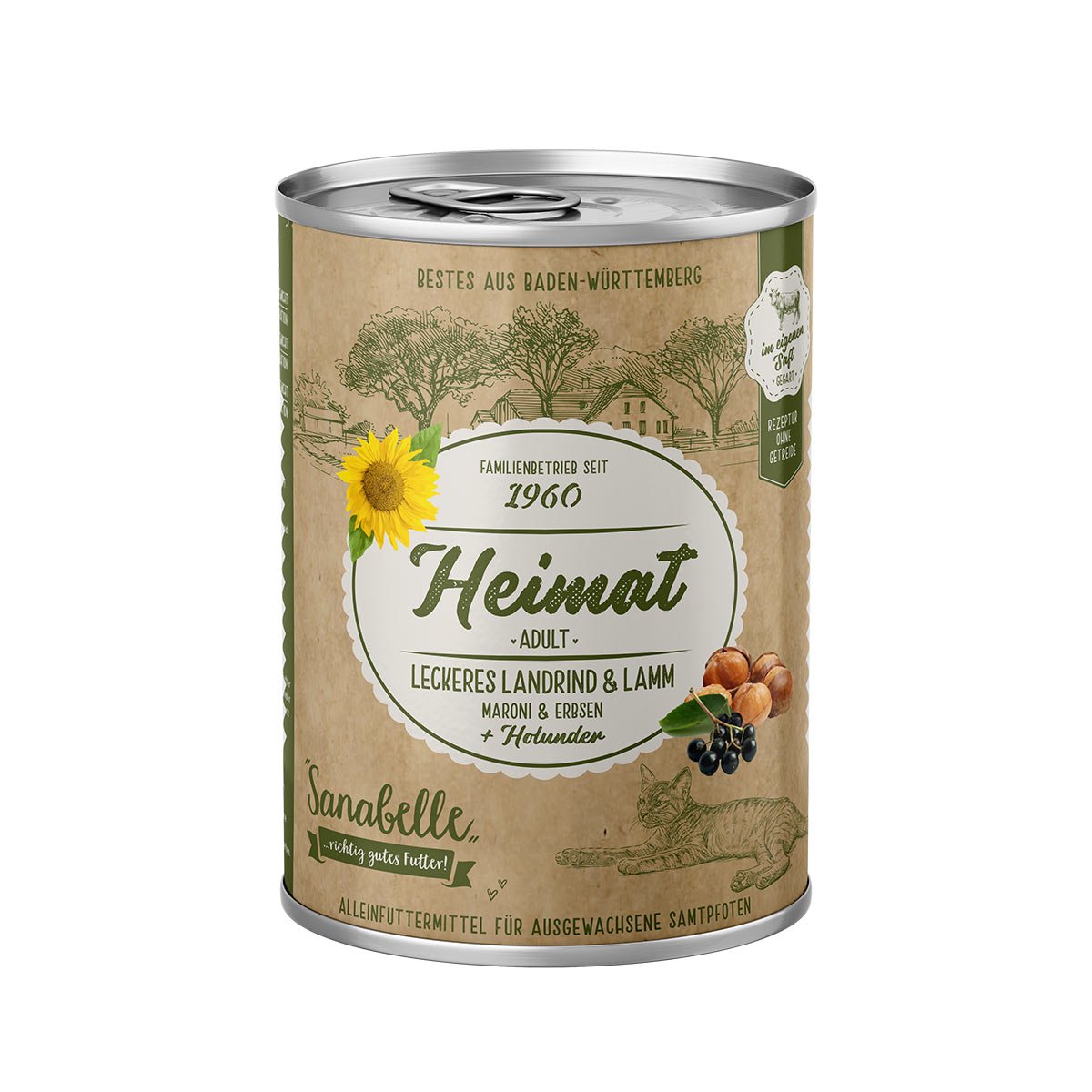 Sanabelle Heimat Landrind & Lamm 12x400g von Sanabelle Heimat