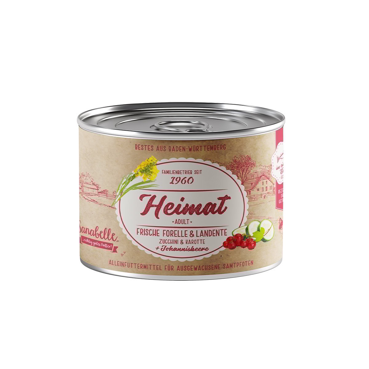 Sanabelle Heimat frische Forelle & Landente 12x200g Sanabelle Heimat frische Forelle & Landente 12x200g von Sanabelle Heimat