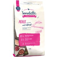 2 x 2 kg Sanabelle Trockenfutter Mix - Adult Geflügel / Adult Strauß von Sanabelle