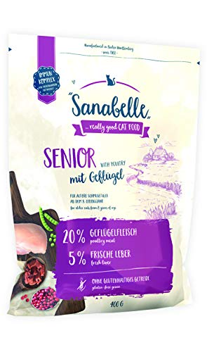 Bosch Pet Food Sanabelle Senior Trockenfutter für Katzen, Alter, 1 Stück Bosch Pet Food Sanabelle Senior Trockenfutter für Katzen, Alter, 1 Stück von Sanabelle